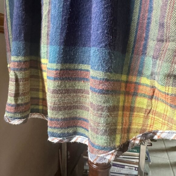 BDG Urban Outfitters Long Sleeve Button Down, Plaid Flannel, Womens M - Picture 5 of 10